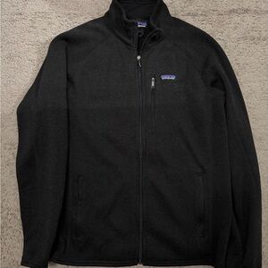 Patagonia Charcoal Black Fleece Better Sweater Large